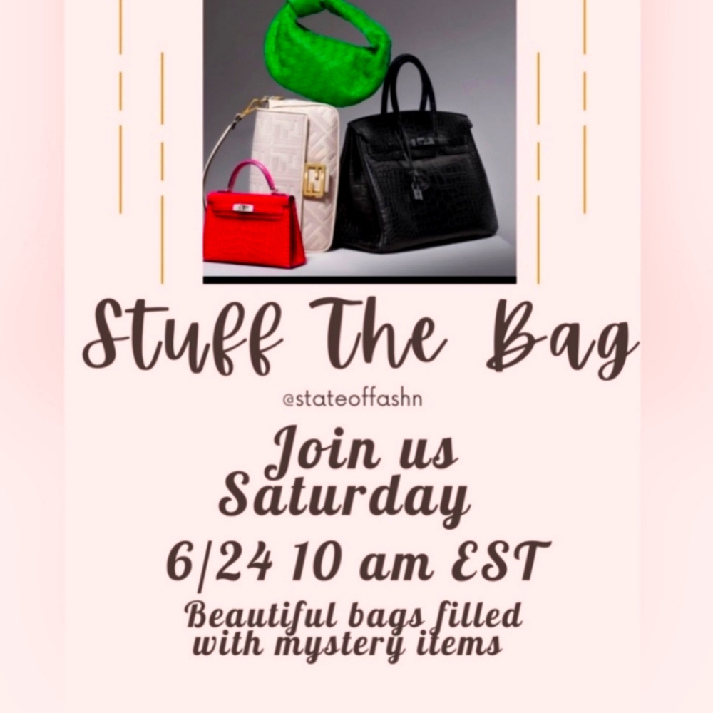 #stuffthebag Join us 6/24 10am EST - Picture 1 of 3